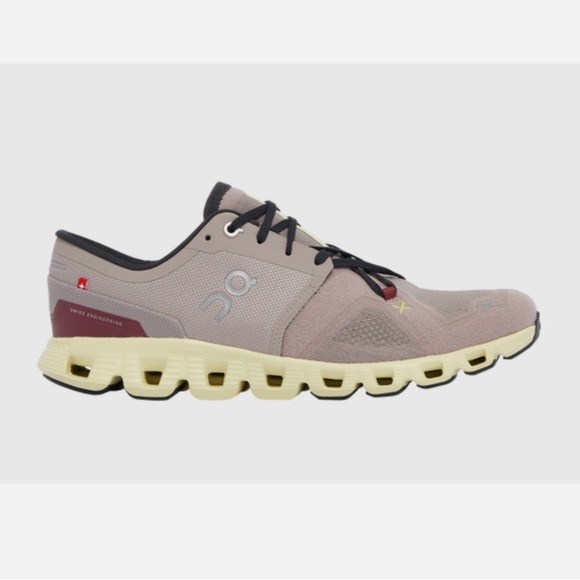 On Cloud X 3 Running Shoes Brown & Grey Size 10.5 main image 13